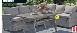B1 Discount Baumarkt Rattan-Eck-Lounge Elli 3-teilig Angebot