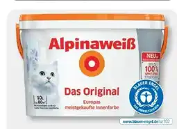 B1 Discount Baumarkt Alpina Alpinaweiß Das Original Angebot