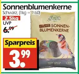 Wreesmann Nature garden schwarze sonnenblumenkerne Angebot