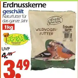 Wreesmann Bird's garden erdnusskerne geschält Angebot