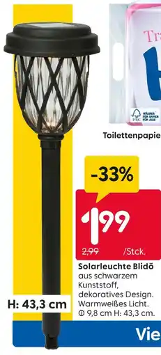Rusta Solarleuchte blidö Angebot