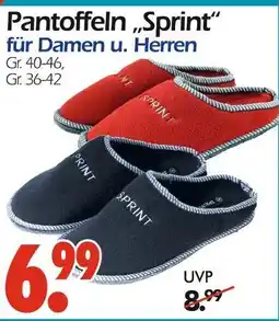Wreesmann Sprint pantoffeln Angebot