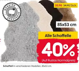 Rusta Schaffell Angebot