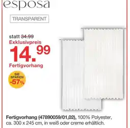 Möbelzentrum Pforzheim Esposa fertigvorhang Angebot
