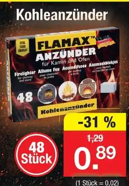 Zimmermann Flamax kohleanzünder Angebot