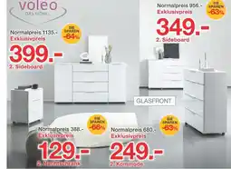 Möbelzentrum Pforzheim Voleo sideboard (-06), 4 schubladen, 2 türen Angebot