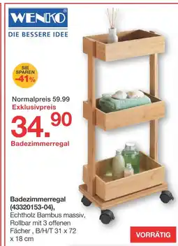 Möbelzentrum Pforzheim Wenko badezimmerregal Angebot