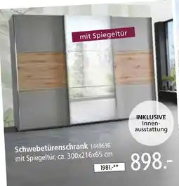Zurbrüggen Schwebetürenschrank Angebot