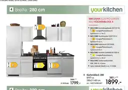 Zurbrüggen Yourkitchen küchenblock in artisan Angebot