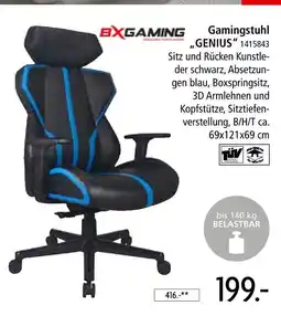 Zurbrüggen Bxgaming gamingstuhl genius Angebot