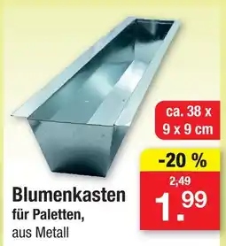 Zimmermann Blumenkasten Angebot