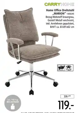 Zurbrüggen Carryhome home office drehstuhl „marion“ Angebot