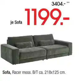 Zurbrüggen Sofa racer moos Angebot