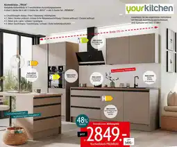 Zurbrüggen Yourkitchen küchenblock „troja 335“ Angebot