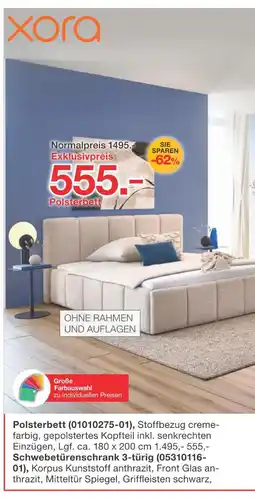 Möbelzentrum Pforzheim Xora polsterbett Angebot
