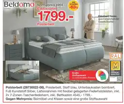 Möbelzentrum Pforzheim Beldomo polsterbett Angebot