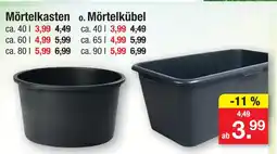 Zimmermann Mörtelkasten Angebot