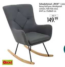 Zurbrüggen Osca! schaukelsessel ricki Angebot