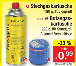 Zimmermann Baygas stechgaskartusche Angebot
