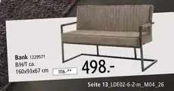 Zurbrüggen Bank Angebot