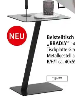 Zurbrüggen Beistelltisch bradly Angebot