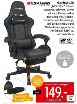 Zurbrüggen Bxgaming gamingstuhl „morten“ Angebot