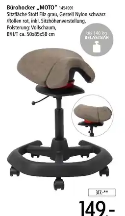 Zurbrüggen Bürohocker „moto“ Angebot