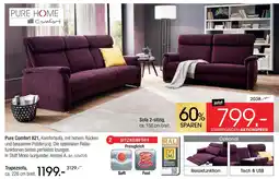 Zurbrüggen Pure home comfort trapezsofa Angebot