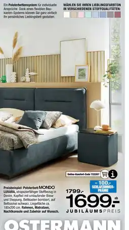 Ostermann Mondo polsterbett luvara Angebot