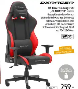 Zurbrüggen Dx racer gamingstuhl gladiator Angebot