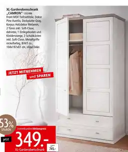 Zurbrüggen Xl-garderobenschrank camron Angebot