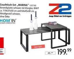Zurbrüggen Hom´in couchtisch-set marina Angebot