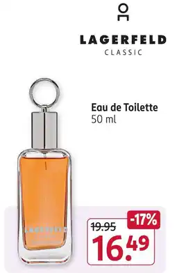 Rossmann Lagerfeld classic eau de toilette Angebot