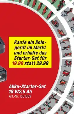 toom Baumarkt Einhell akku-starter-set Angebot