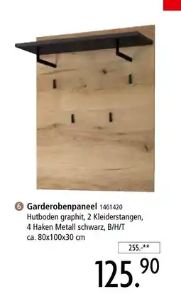 Zurbrüggen Garderobenpaneel Angebot