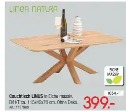 Zurbrüggen Linea natura couchtisch linus Angebot