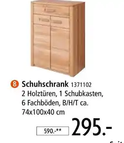 Zurbrüggen Schuhschrank Angebot