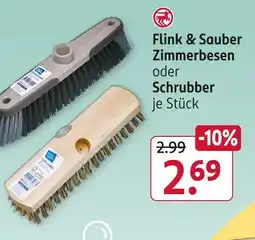 Rossmann Flink & sauber zimmerbesen Angebot