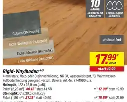 toom Baumarkt Rigid-vinylboden Angebot