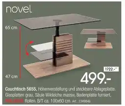 Zurbrüggen Novel couchtisch 5655 Angebot