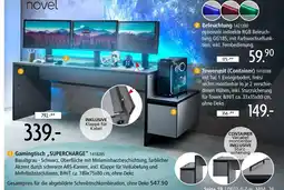 Zurbrüggen Novel gamingtisch supercharge Angebot