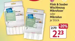 Rossmann Flink & sauber wischbezug Angebot