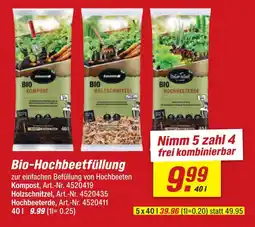 toom Baumarkt Edenhof bio-hochbeetfüllung Angebot
