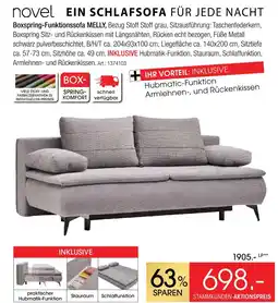 Zurbrüggen Novel boxspring-funktionssofa melly Angebot