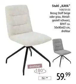 Zurbrüggen Stuhl kaya Angebot