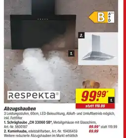 toom Baumarkt Respekta schräghaube ch 33060 sb Angebot