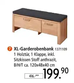 Zurbrüggen Xl-garderobenbank Angebot