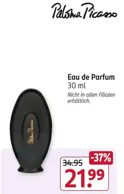 Rossmann Paloma picasso eau de parfum Angebot