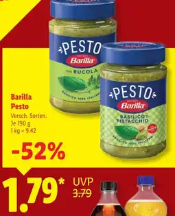 Lidl Barilla Pesto Angebot