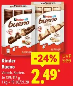 Lidl Kinder Bueno Angebot